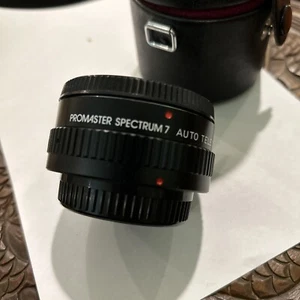 Promaster Spectrum 7 Auto Tele Converter MC 2X For Canon C/FD Lens Part - Picture 1 of 3