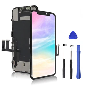 For iPhone 11 LCD Replacement Screen Digitizer Repair Display Assembly + Tools - Picture 1 of 20