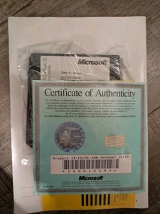 Original: Microsoft MS-DOS 6.22 Vollversion mit 3,5 Festplatten & COA Neu - Bild 1 von 3