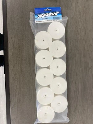 XRAY 369901 4WD Rear Wheel Aerodisk with 14mm Hex - White (10) - Image 1 of 2