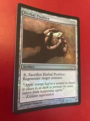 MTG - Herbal Poultice - FOIL - Lorwyn - NM - Image 1 of 2