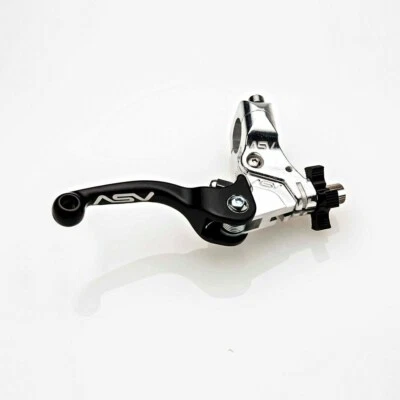 ASV F2 Series Unbreakable Brake Lever with Perch Kawasaki KLX 110 02-19 BDF205-K - Imagen 1 de 4