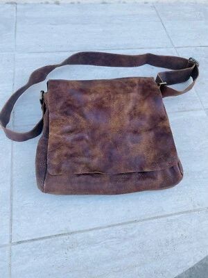 Vintage Roots Canada Leather explorer messenger Bag - Image 1 of 4