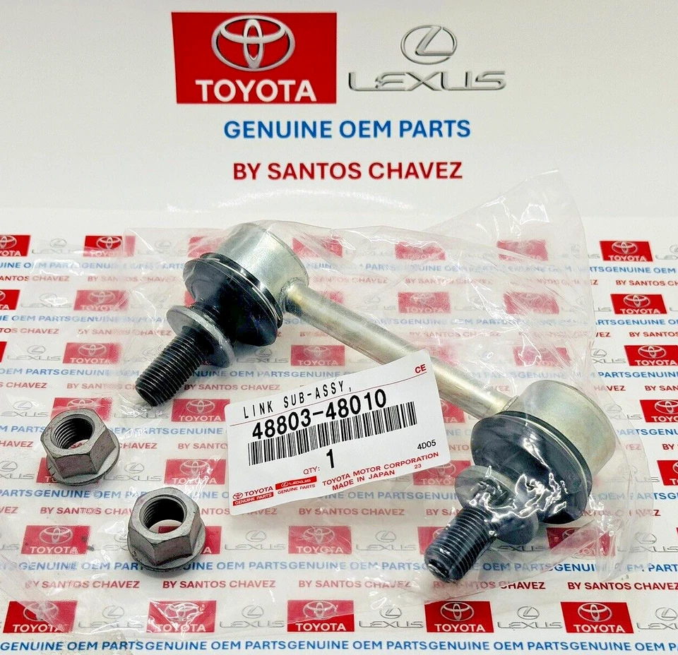 Subconjunto de link estabilizador traseiro Highlander&Lexus mão esquerda PEÇA ORIGINAL DO FABRICANTE - Imagem 1 de 4
