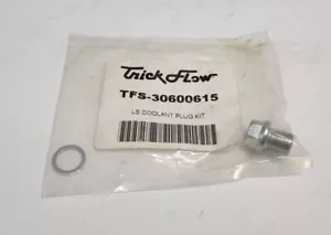 Trick Flow GM LS Coolant Plug Kit TFS - 30600615 NOS - Picture 1 of 2