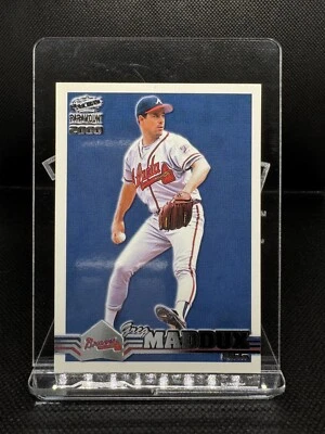 Béisbol Greg Maddux Atlanta Braves #24 Pacific Paramount 2000 Foto 1 de 4