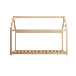 Oikiture Wooden Bed Frame Single Pine Timber Platform - Picture 1 of 9