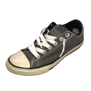 Lengua acolchada acolchada con cordones parte superior baja gris Converse All Star Junior 6 para hombre 6 - Imagen 1 de 8