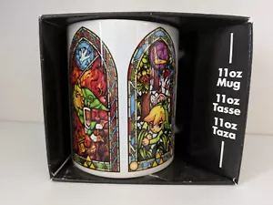 The Legend of Zelda Link Stained Glass Mug Hyrule 11oz - Picture 1 of 3
