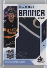 2016-17 Upper Deck SP Game Used Banner Year Winter Classic Adam McQuaid #BWC-MQ
