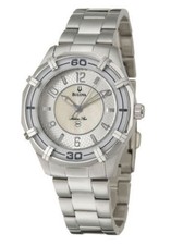 Bulova Women's 96L145 Marine Star Mother-Of-Pearl Dial Quartz Watch