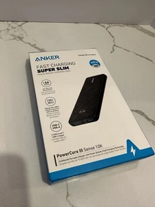 Anker PowerCore III 10K Sense 20W Portable Charger Battery Power Bank - Picture 1 of 5