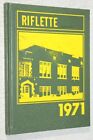 1971 Remington High School Yearbook Annual Remington Indiana IN - Riflette