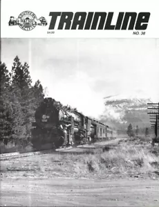 SP Trainline #38 Southern Pacific Siskiyous Orego Harriman Coach Baggage Cars - Picture 1 of 4