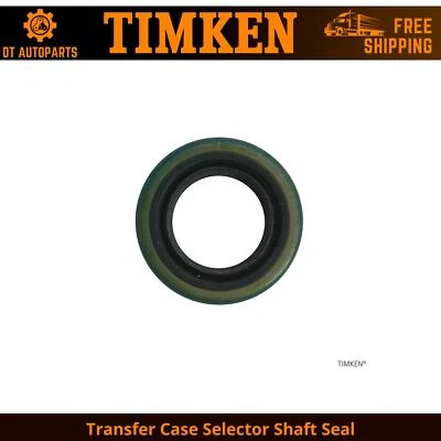 Para 1988-1990 Chevrolet K3500 4WD Selector de caja de transferencia Sello de eje Timken 1989 Foto 1 de 4