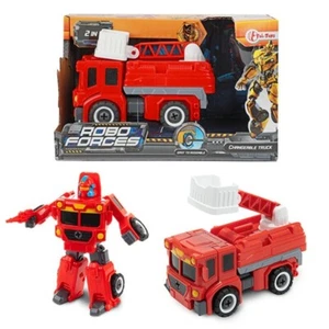 Feuerwehr Auto Roboter Transformer ROBOFORCES - Bild 1 von 7