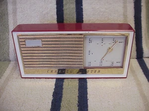 Channel Master 6515 Super Fringe Red 1961 Recapped Repaired Works Perfect - Picture 1 of 16