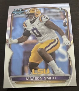 2022 Bowman Chrome University - Maason Smith - #9 - LSU Tigers - Picture 1 of 2