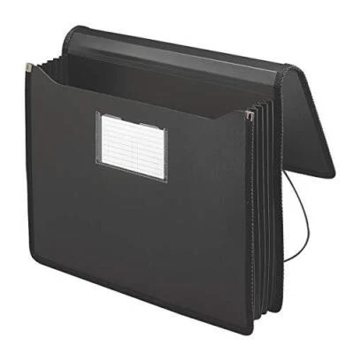 Smead Poly Premium Expanding File Wallet with Closure, 5-1/4" Expansion, Letter - Image 1 of 4
