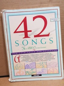 42 SONGS for All Occasions -Solo Voice & Keyboard- Medium Voice Range - Picture 1 of 13