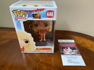 Funko Pop Television Baywatch "C.J. Parker" #446 Signed Pamela Anderson JSA - Picture 1 of 7