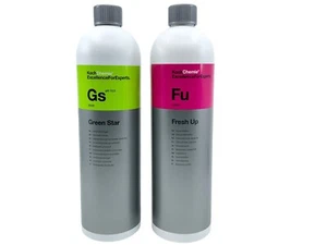 Limpiador universal Koch Chemie Green Star + destructor de olores Fresh Up 1 L cada uno - Imagen 1 de 1