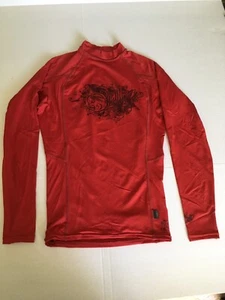 O'NEILL Red Women's Rash Guard Swim Long Sleeve Shirt - UV 50+ protection - Picture 1 of 5