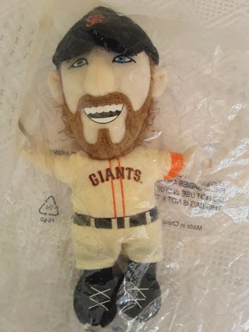 SF Giants Hunter Pence on Board Plush Doll Window Cling SEALED SGA 4/30 2017 new Cover