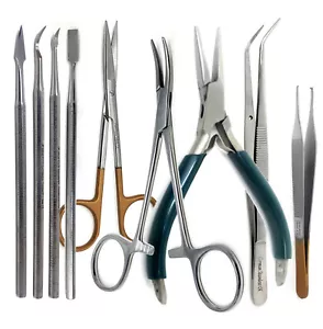 NEW9x Wax Working Model Making Carving Jewelry Wax Design Work Kit Serrated Tool - Picture 1 of 3