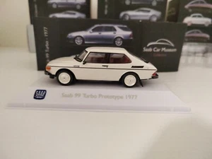 Atlas Saab Ur-99 prototipo turbo bianco 1977 scala 1:43 - Foto 1 di 5