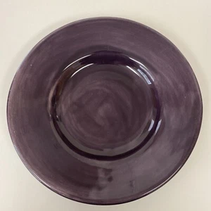 POTTERY BARN SAUSALITO Lavender Purple 10” Salad Dessert Plate - Picture 1 of 7