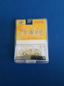 M2 Machines 2023 Coca-Cola Release A23 1973 GMC Jimmy Sierra Sunshine - Picture 1 of 7