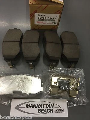 2013-2016 SCION FR-S FRS Front Brake Pads Genuine Toyota OEM SU003-04678 - Image 1 of 2
