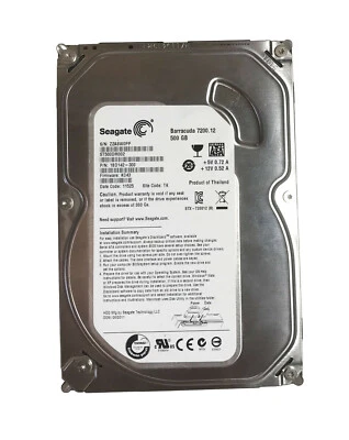 Seagate ST500DM002 1BD142-300 Hard Disk 500Gb 3,5" 7200Rpm SATA-III 16Mb - Immagine 1 di 3