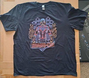 Shang Chi NEU schwarzes Shirt Gr. XL Marvel Comics MCU Neonlicht Kunst Stil - Bild 1 von 3