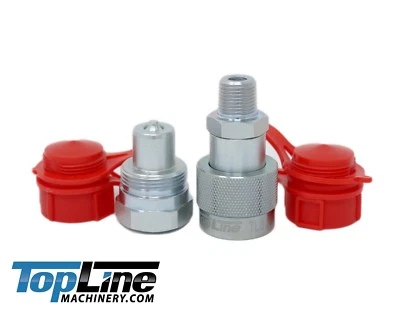 TOPLINE 3/8" 10000 PSI High Pressure Interchange Enerpac C-604 Hydraulic Coupler (TL81)