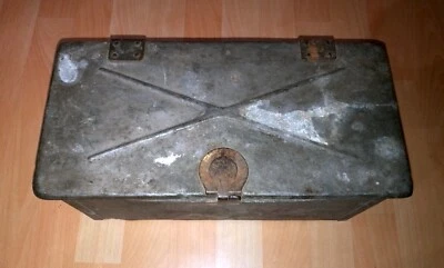 Caisse allemande ww1 MG08 08/15 "Patronenkasten 11"  1er type - Photo 1/4