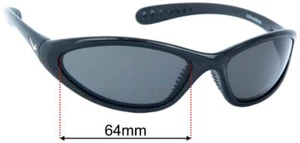 Lentes de repuesto para gafas de sol SFx se adaptan a Nike Tarj Classic EVO054 - 64 mm de ancho - Imagen 1 de 31
