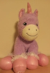 Build A Bear Purple Baby Unicorn 14" Stuffed Animal Plush BAB - Picture 1 of 5