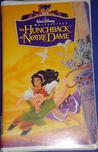 The Hunchback of Notre Dame Walt Disney Masterpiece Collection VHS 1997 Movie - Picture 1 of 5