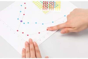 Stalogy Circular Washi Tape Patches | 5mm Shuffle PRIZE METALLIC - Bild 1 von 2