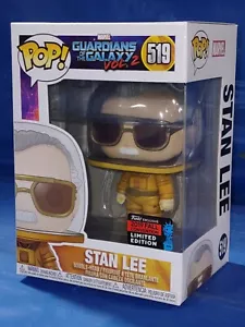 2019 EXCLUSIVE GUARDIANS OF THE GALAXY STAN LEE FUNKO POP VINYL FIGURE #519 - Picture 1 of 2