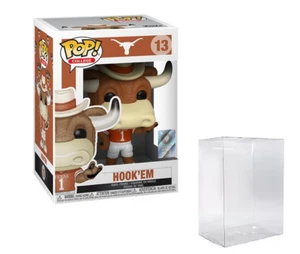 Funko POP! Universidad: Texas Longhorns Hook 'Em #13 (incluido con protector de caja) - Imagen 1 de 4