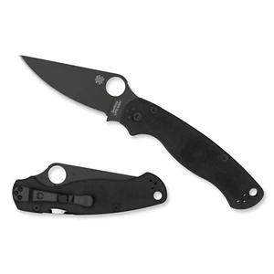 Spyderco Para Military 2 Lightweight Folding Knife Blk 3.43" Blade G10 C81GPBK2 - Picture 1 of 1
