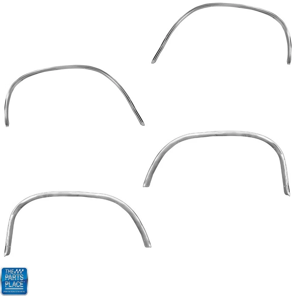 Juego de molduras de molduras de apertura de pozo de rueda El Camino 1967 nuevo Foto 1 de 1