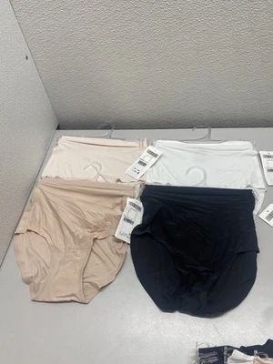 Chantelle Mujer Suave Elástico Cintura Alta Calzoncillos Lote de 4 Bragas Multicolor Foto 1 de 4