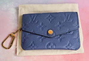 Louis Vuitton Denim Empreinte Key Pouch - Picture 1 of 15