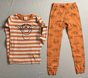 Hanna Andersson Disney Winnie Pooh Tigger Pajama Set, Size 6-7 - Picture 1 of 13