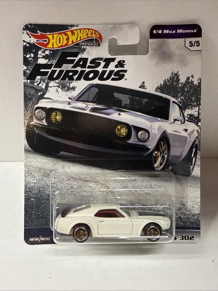 Hot Wheels Premium Fast & Furious Muscle Mustang 1/4 milla Foto 1 de 1
