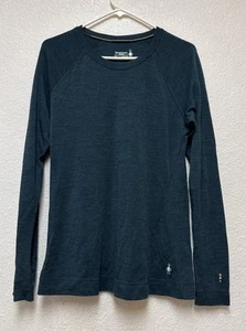 Smartwool Women’s Long Sleeve Classic Merino 250 BaseLayer Twilight Blue Sz XL - Picture 1 of 8